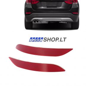 BMW X1 E84 galinio bamperio atšvaitas